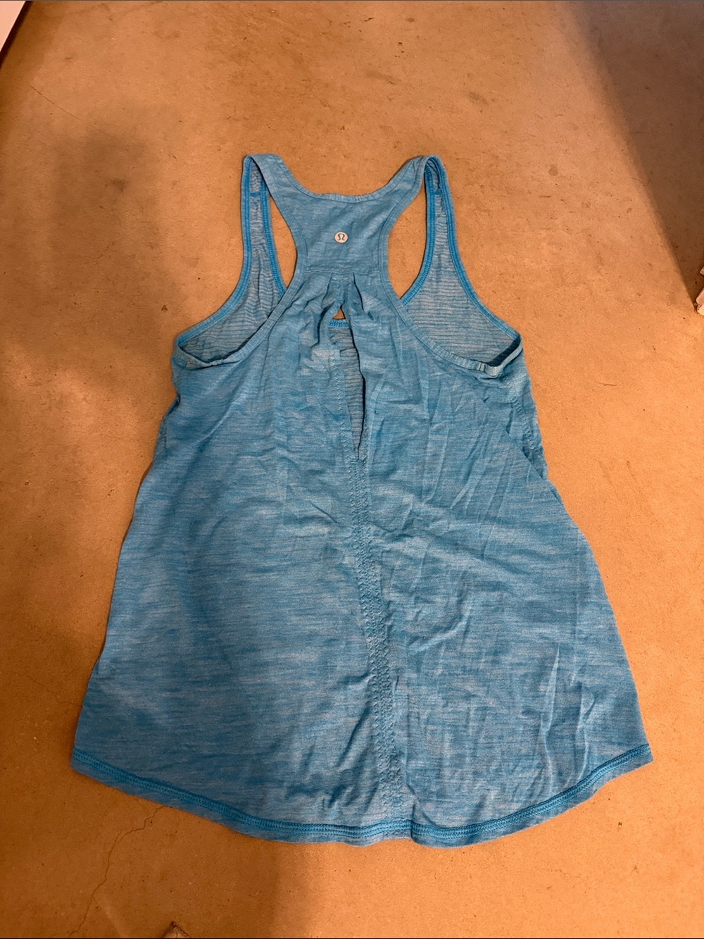 Lululemon Blue Racerback Tank - Picture 2 of 3